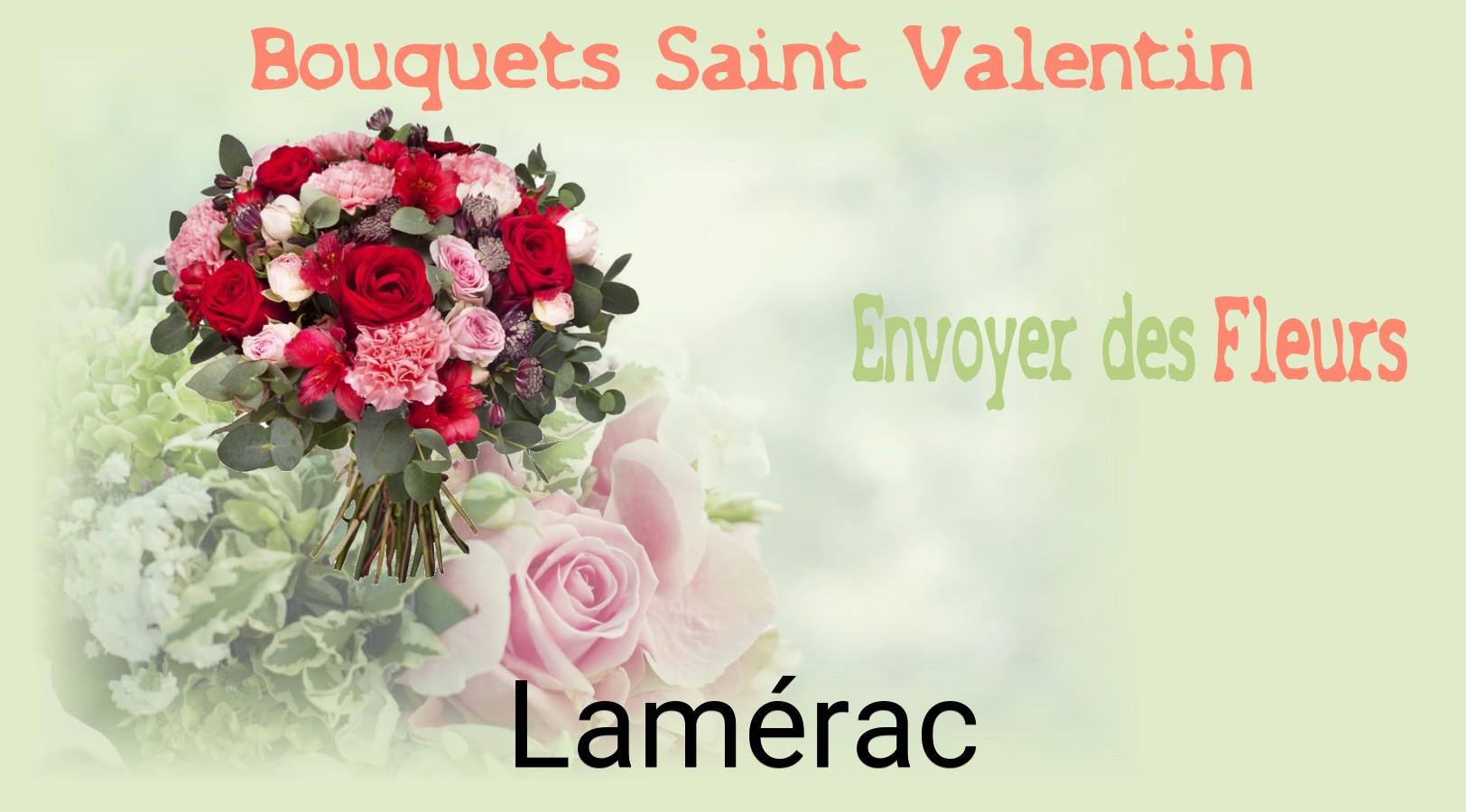 Roses de Saint-Valentin livrées à Lamérac